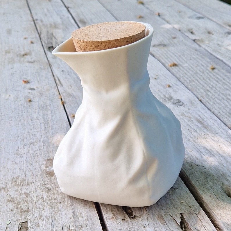 Marie Langaa Keramik mælkekande i porcelæn